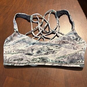 Lululemon Sports Bra with Strappy Back